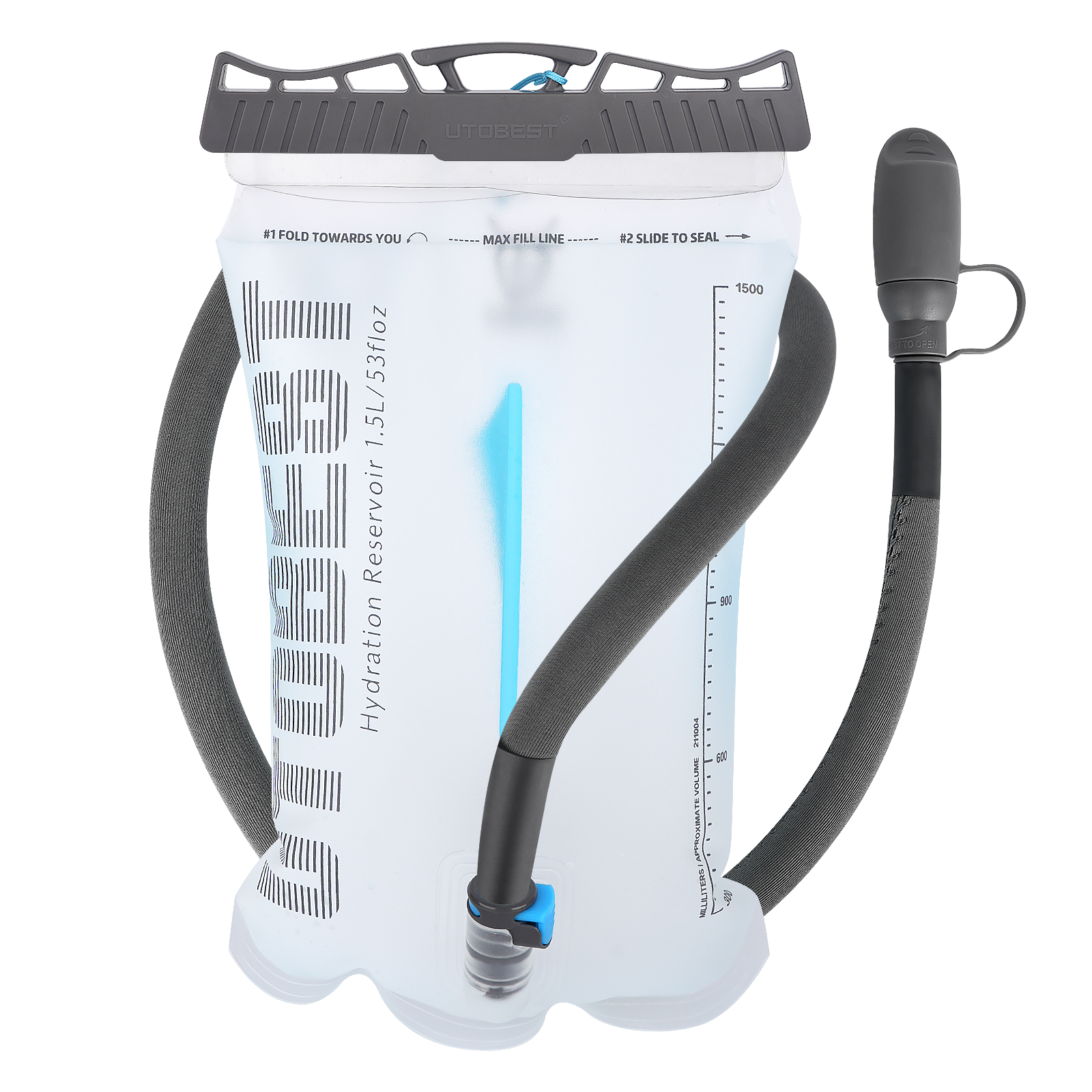 Transparent Walrus Hydration Bladder 1.5L 2L 3L