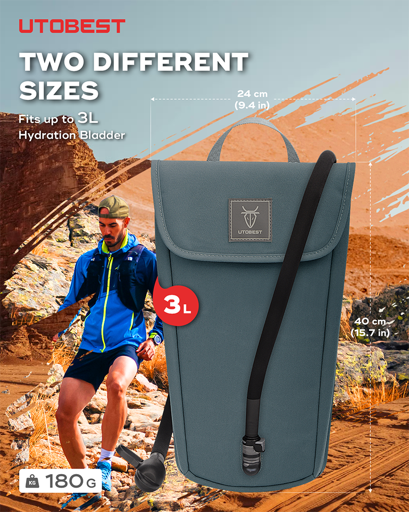 Water Bag Insulation Sleeve - 2L 3L Hydration Bladder Insulation Cover