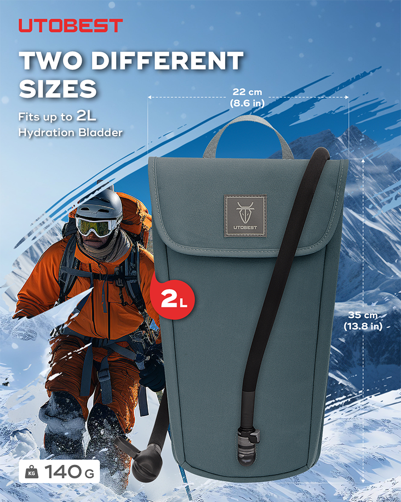 Water Bag Insulation Sleeve - 2L 3L Hydration Bladder Insulation Cover