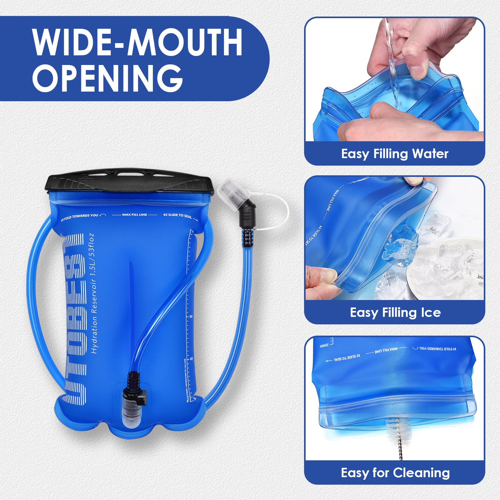 SOFT RESERVOIR-Unisex Hydration Bladder