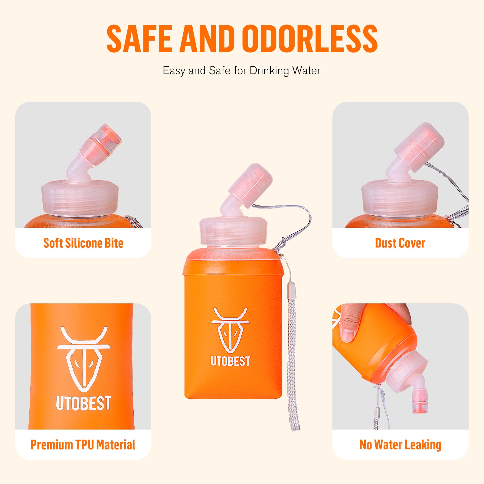 Outdoor soft flask-Soft water bottle Running