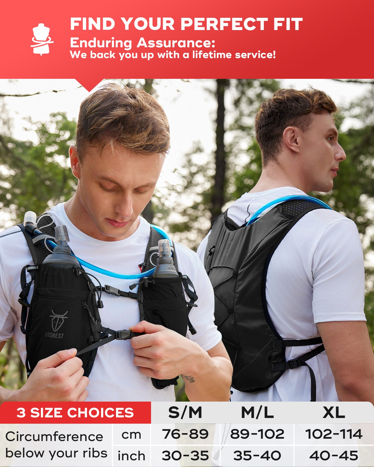 Fervent Hydration Pack 10 Liter Unisex