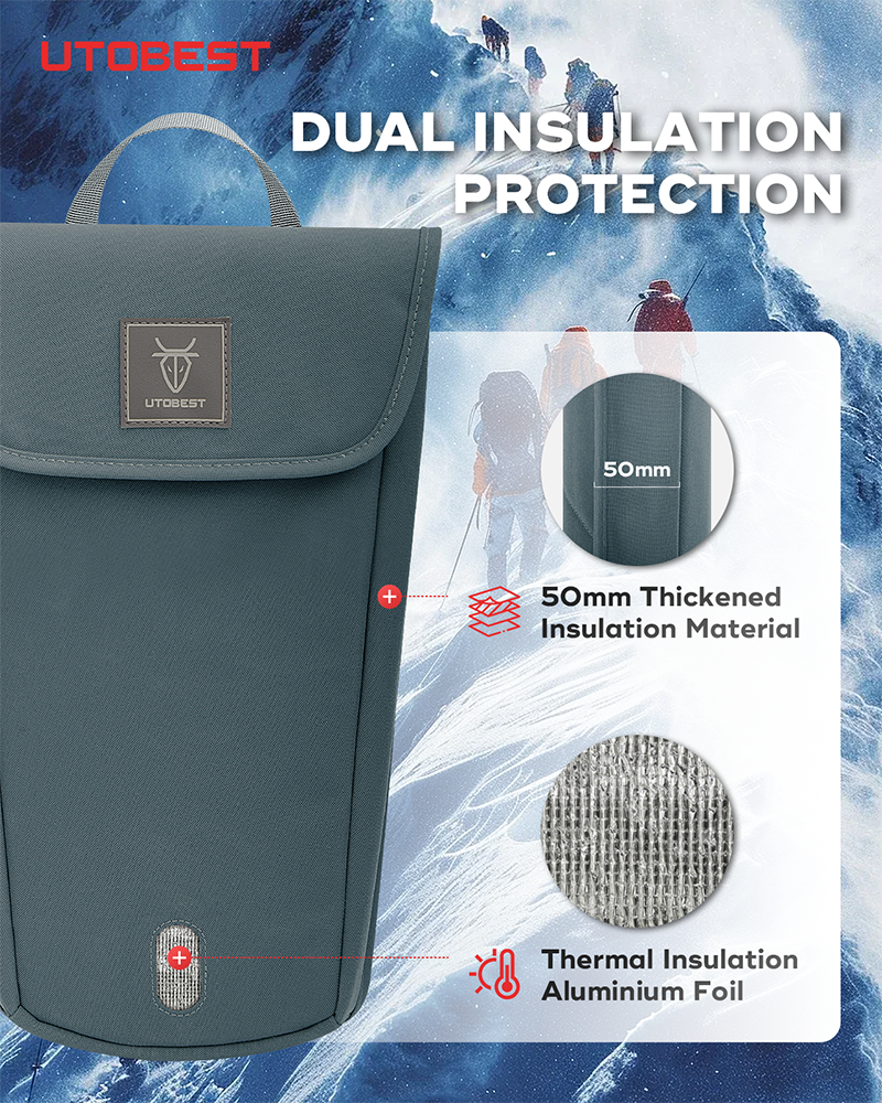 Water Bag Insulation Sleeve - 2L 3L Hydration Bladder Insulation Cover