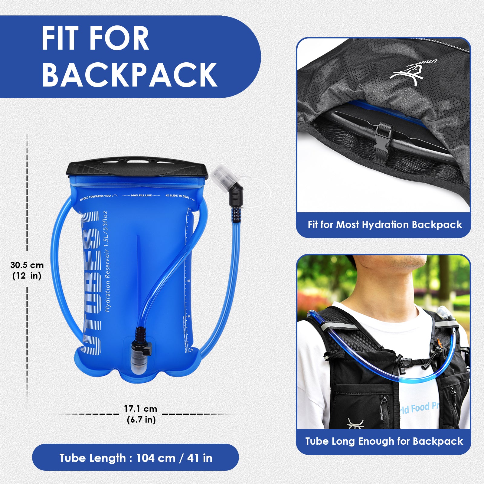 SOFT RESERVOIR-Unisex Hydration Bladder