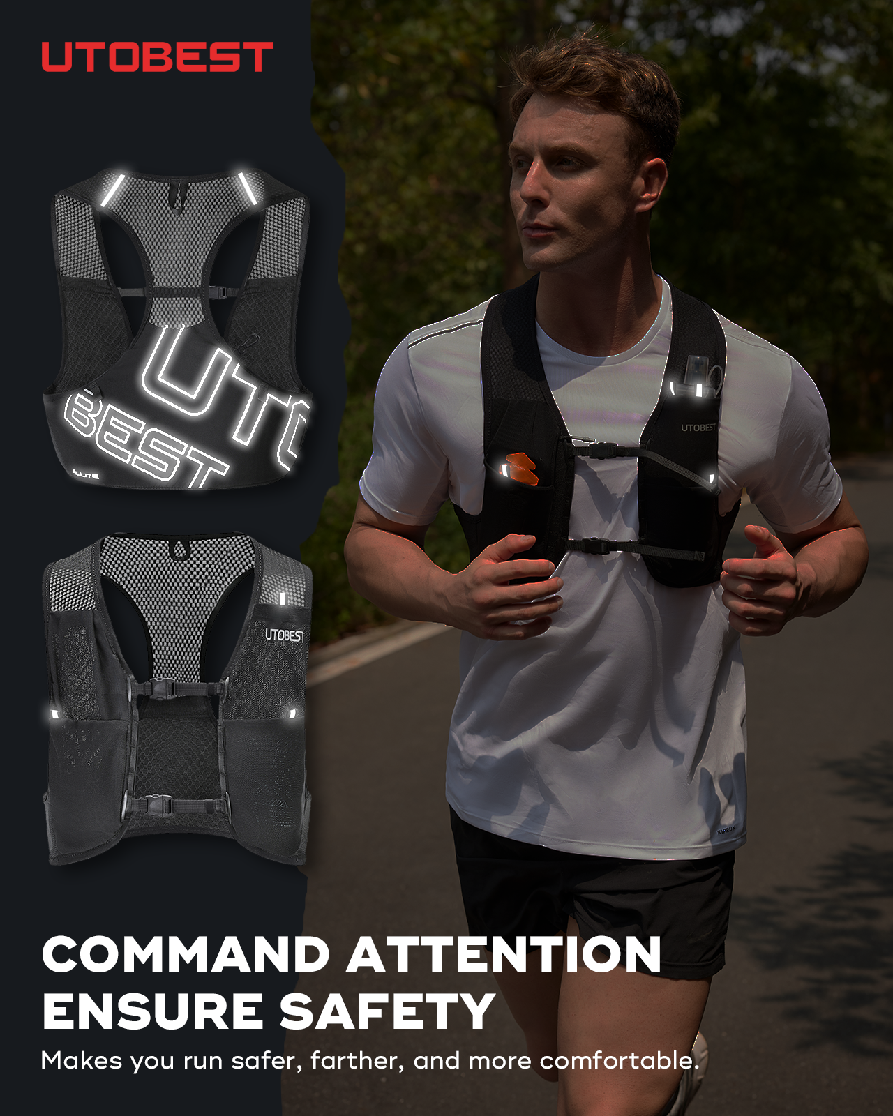 UTR112 RUNNING VEST - unisex trail running Pack 3L