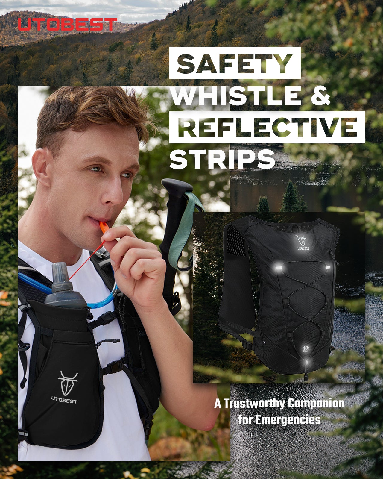 Fervent Hydration Pack 10 Liter Unisex