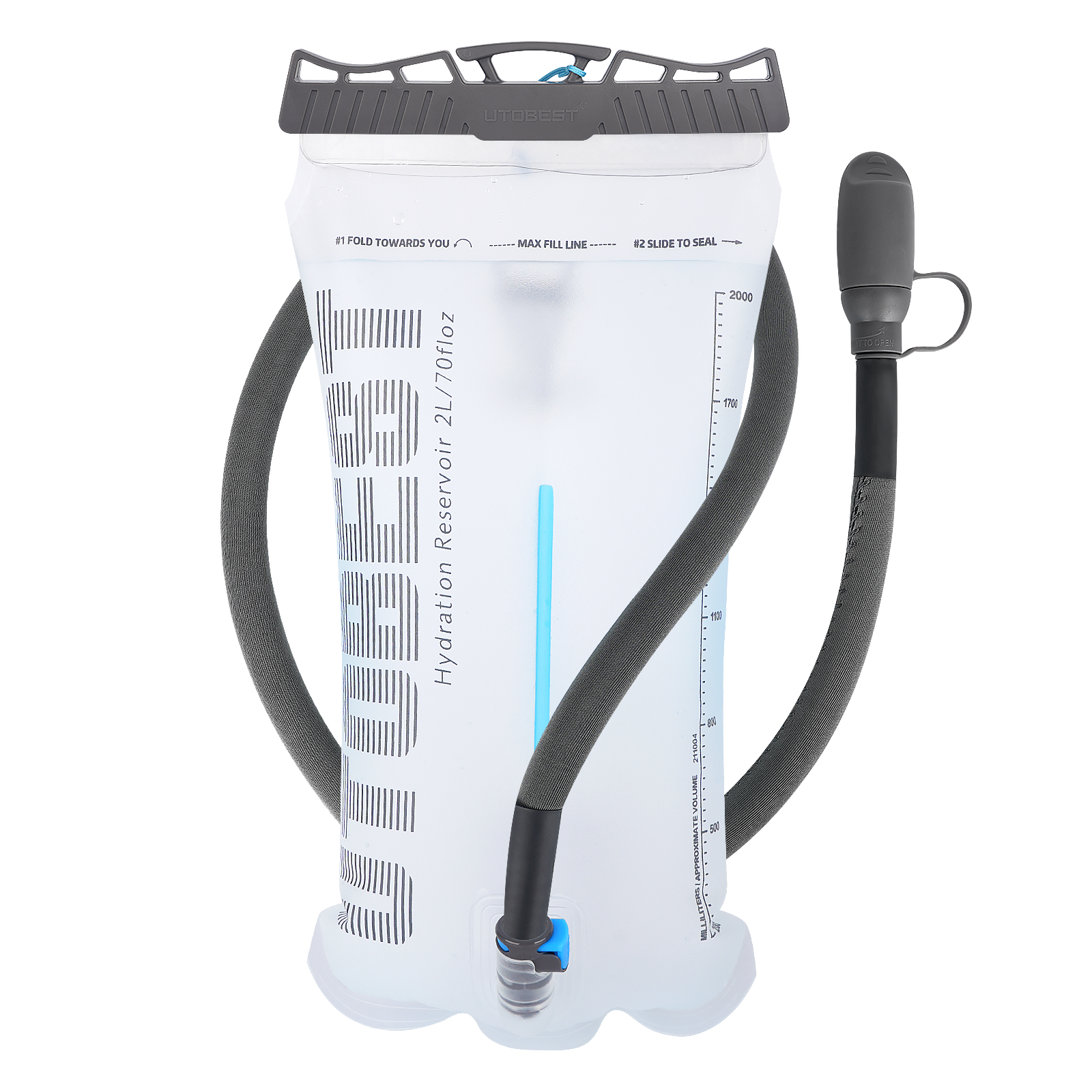 Transparent Walrus Hydration Bladder 1.5L 2L 3L