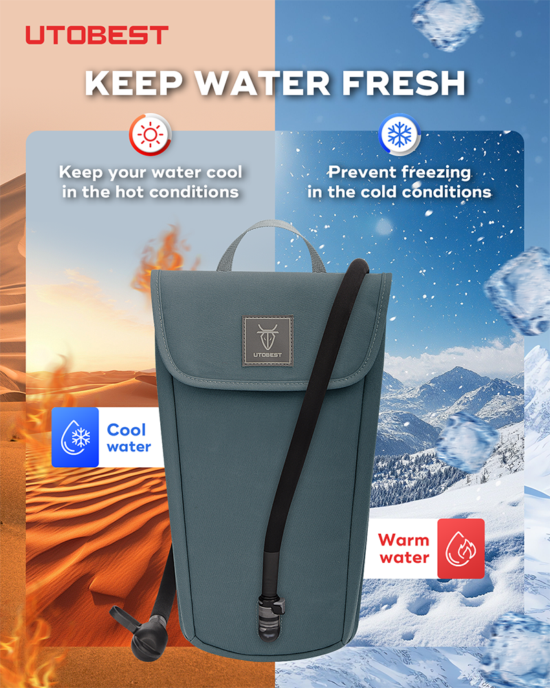 Water Bag Insulation Sleeve - 2L 3L Hydration Bladder Insulation Cover