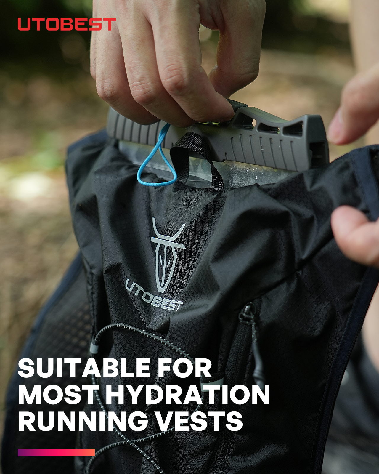 Transparent Walrus Hydration Bladder 1.5L 2L 3L